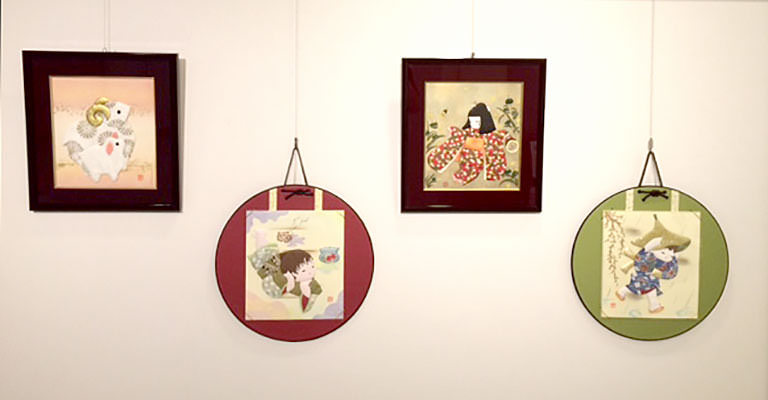 池田 恵美子　和紙のくるみ絵展 作品集