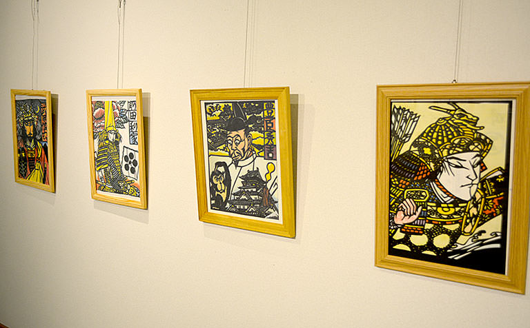 切り絵同好会　作品展