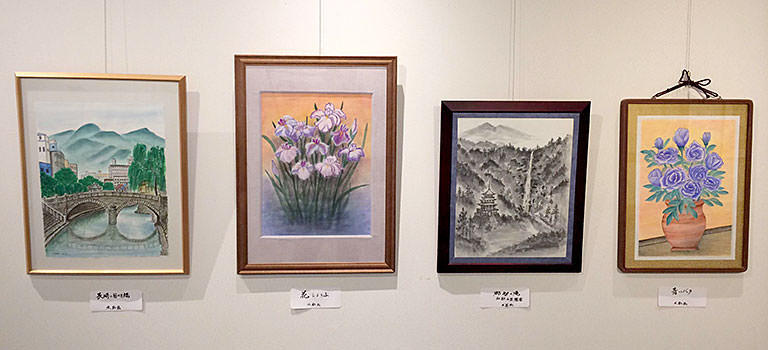 鈴木 信夫　趣味に生きる老人の絵画展