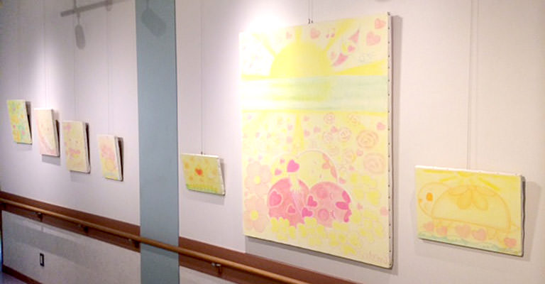 さとみ　クレパス絵