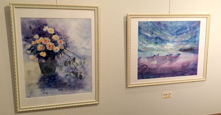 大藏 厚子　水彩画展