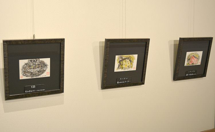 松沢 伸好　絵手紙展