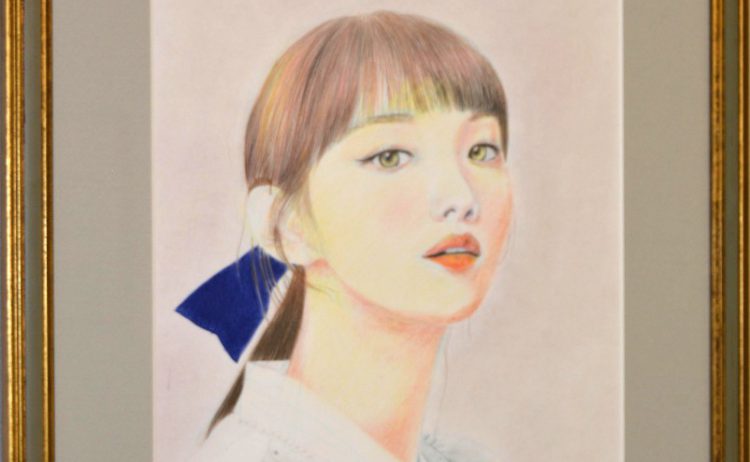 村松稔章　顔絵展